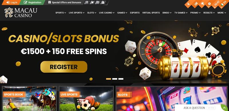 Macau Sporting Club Promo Code - Gamitin ang NEWBONUS para makakuha ng €1,500 + 150 free spins